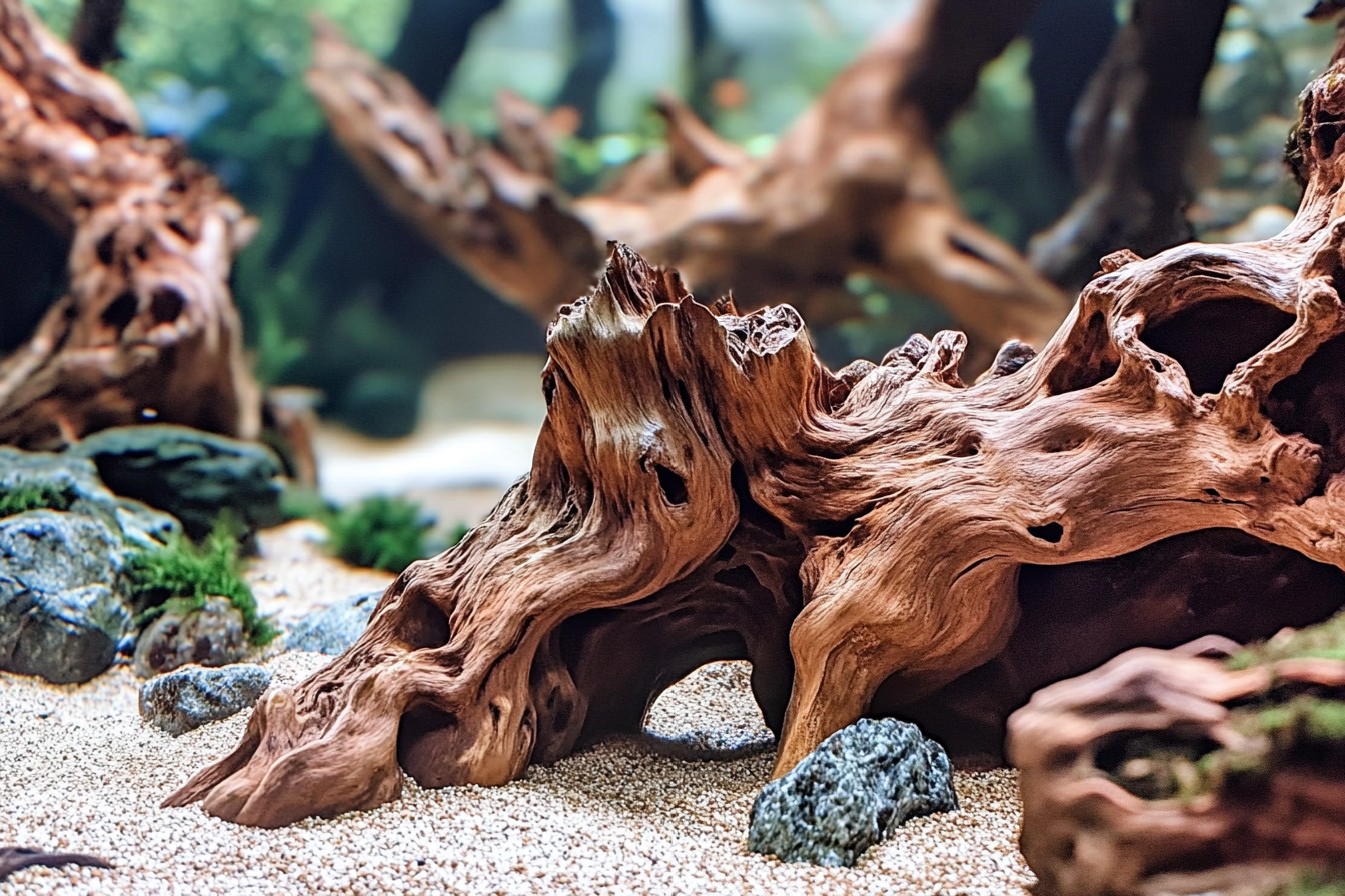 Elevate your aquascaping game! Use natural rocks and driftwood for stunning designs. Enhance tank care with unique layouts and plant selection. Discover the latest trends in aquatic design. #Allure #Nature8217s #Backbone #Rocks #Aquascaping